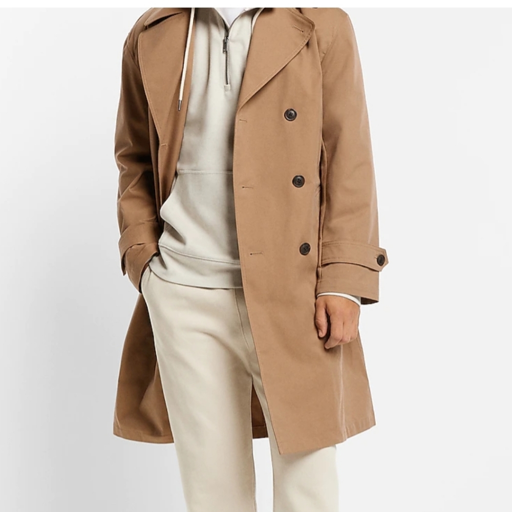 EXPRESS trench coat XL never worn